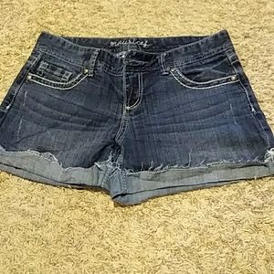 Maurices jean shorts size 9/10